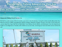 Tablet Screenshot of dcislamoradafishing.com
